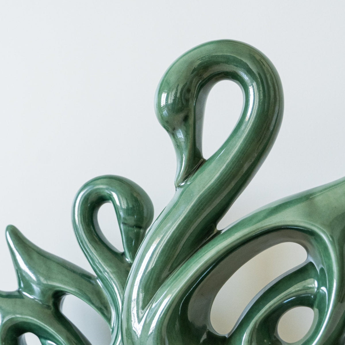 Green Hamsa Swan | Set of 2 - The Golden Theory