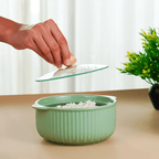 Green Meadow Ceramic Casserole - The Golden Theory