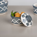 Hand Painted Ceramic Casserole | Set of 3 - The Golden Theory