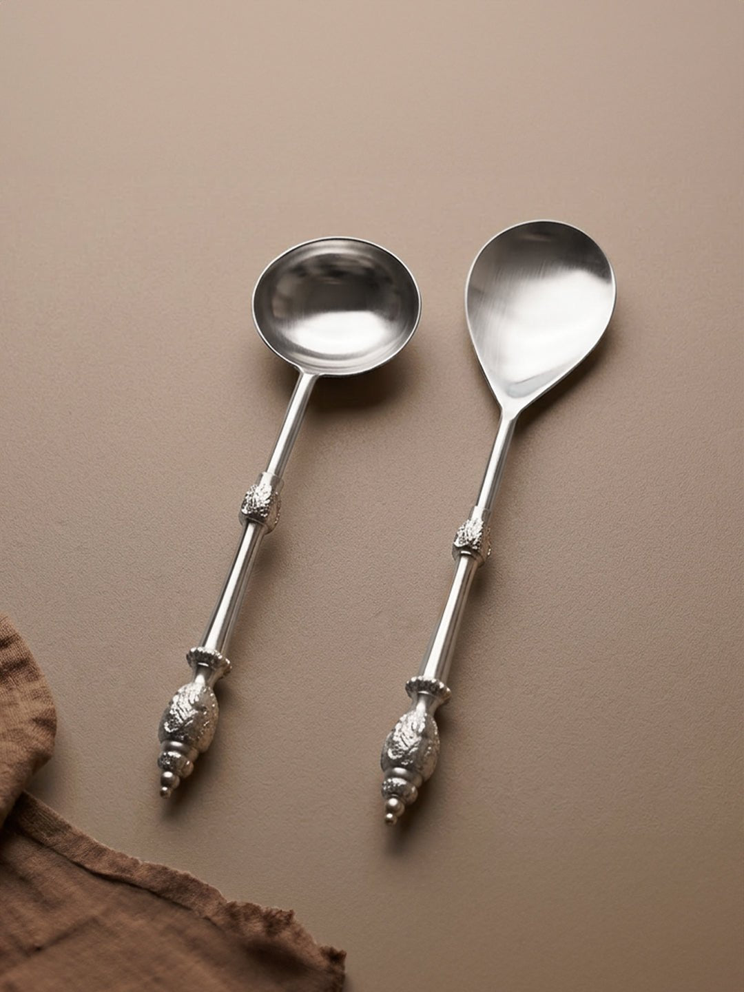 Heritage Collection 4-Piece Stainless Steel Serving Set Secondary image