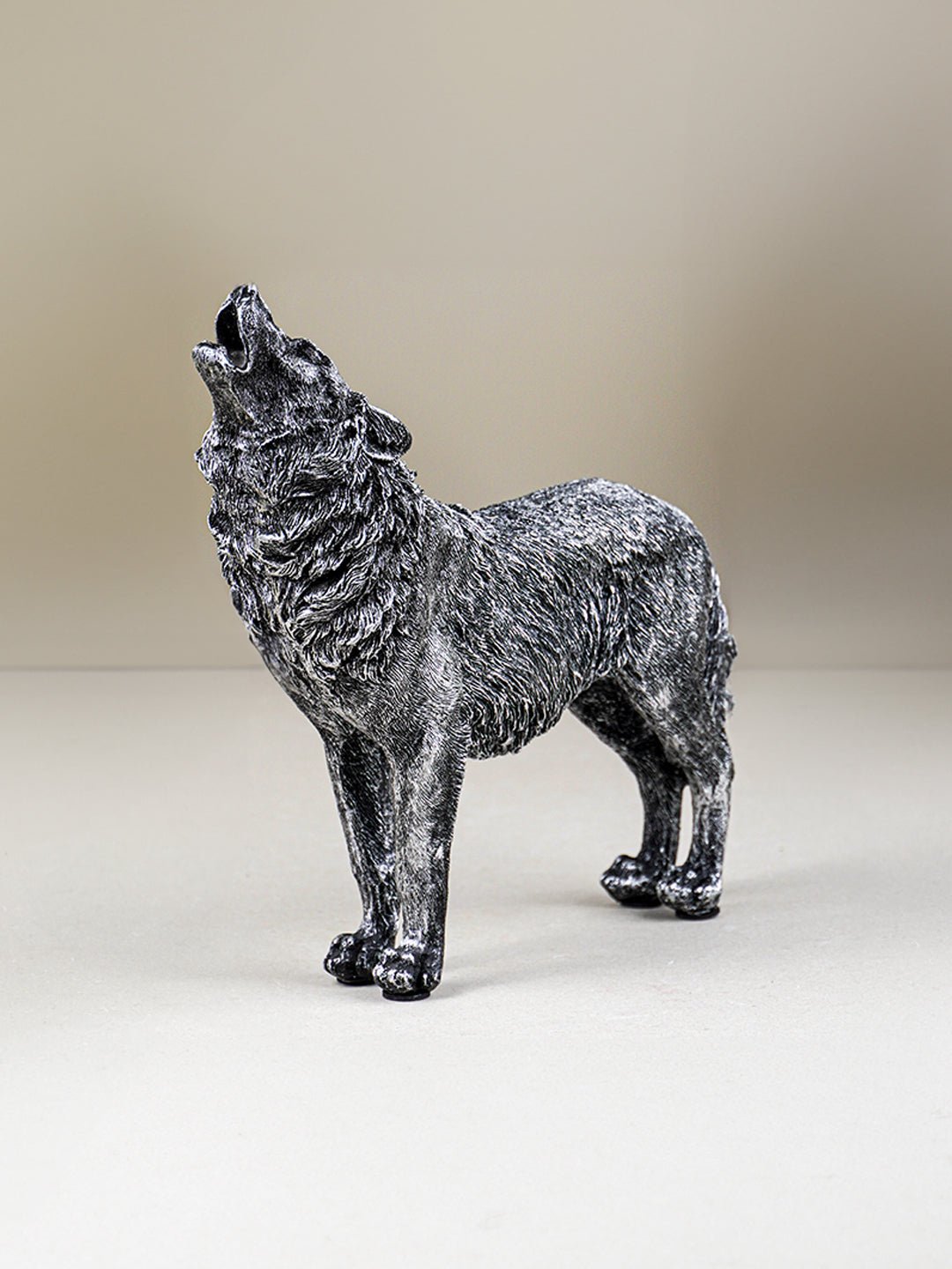 Howling Wolf Figurine - The Golden Theory Main image