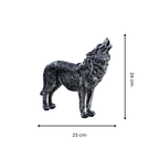Howling Wolf Figurine - The Golden Theory