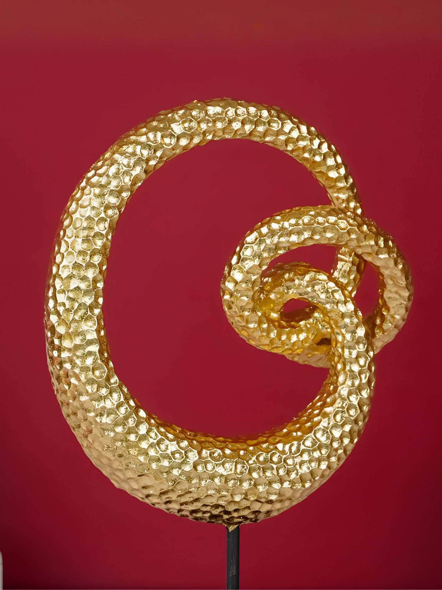 Knot Statue on Black Base Secondary image