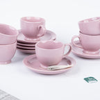 Lavender Ceramic Cup and Saucer - The Golden Theory