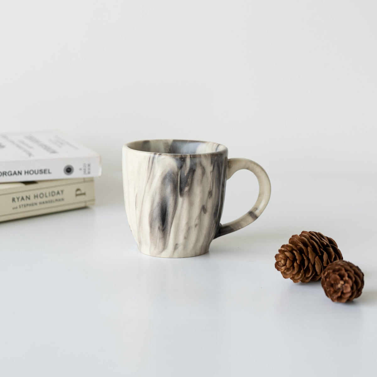Marble Glaze Tea Cup | Set of 5 - The Golden Theory