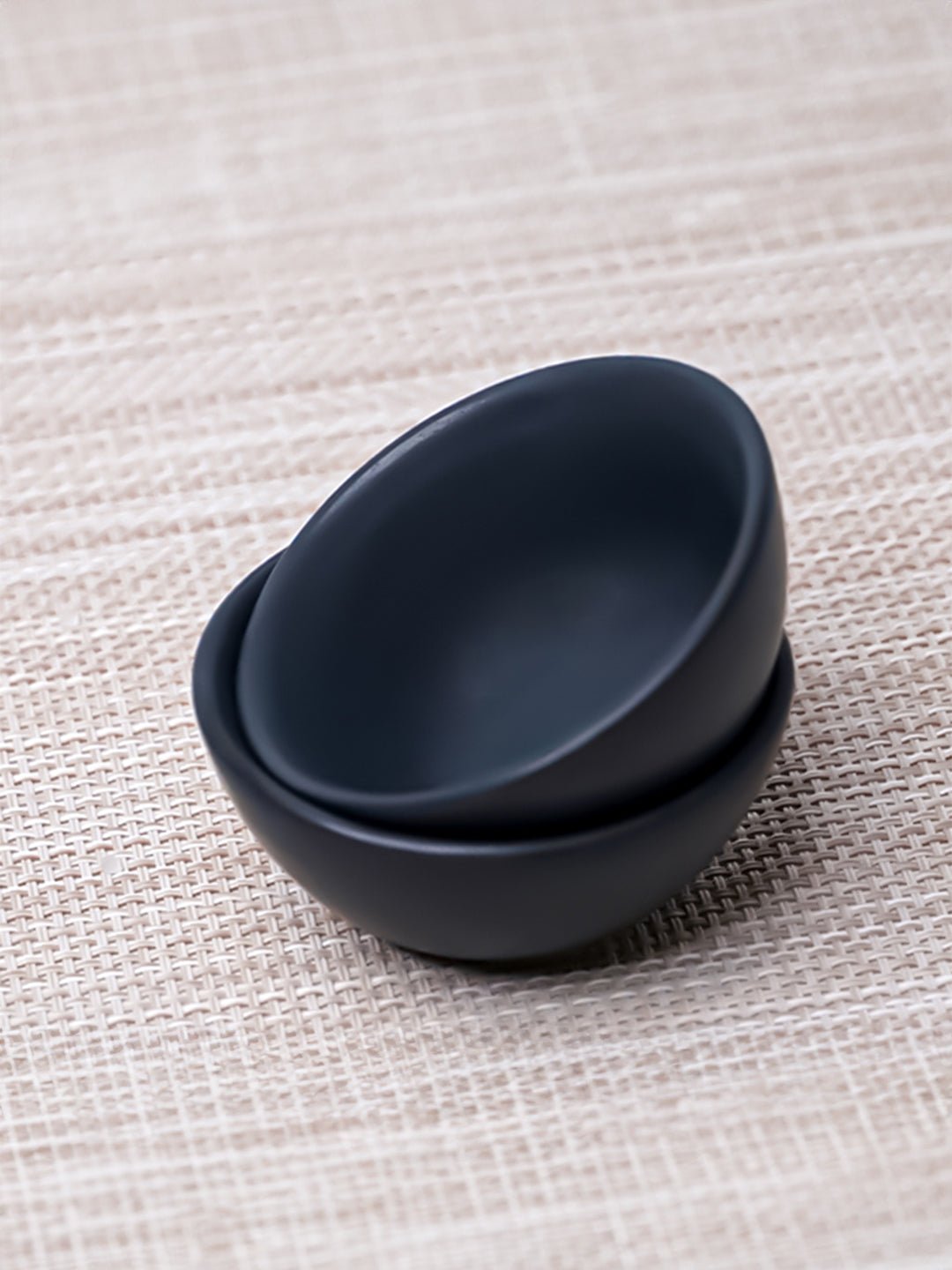 Matte Black Ceramic Dip Bowls - The Golden Theory