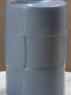 Matte Grey Textured Ceramic Soap Dispenser - The Golden Theory