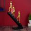 Men Climbing Staircase Sculpture - Modern Inspirational Art - The Golden Theory