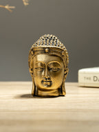 Mini Golden Buddha Head Statue - The Golden Theory