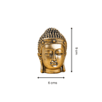 Mini Golden Buddha Head Statue - The Golden Theory