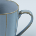 Minimalist Light Blue Ceramic Coffee Mug - The Golden Theory