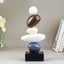 Minimalist Stacked Stone Sculpture - The Golden Theory