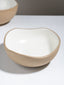 Modern Beige & White Rustic Ceramic Soup Bowl - The Golden Theory