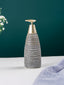 Modern Black & Gold Ceramic Soap Dispenser - The Golden Theory