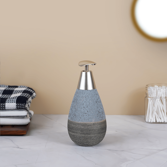 Modern Concrete Grey Bathroom Soap Set - The Golden Theory