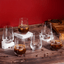Modern Curved Tapered Design Glasses - Set of 6 - The Golden Theory