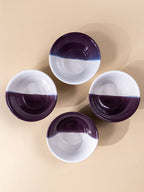 Modern Dual-Color Condiment Bowls - The Golden Theory