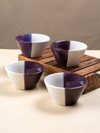 Modern Dual-Color Condiment Bowls - The Golden Theory