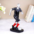 Modern Soccer Player Sculpture - The Golden Theory