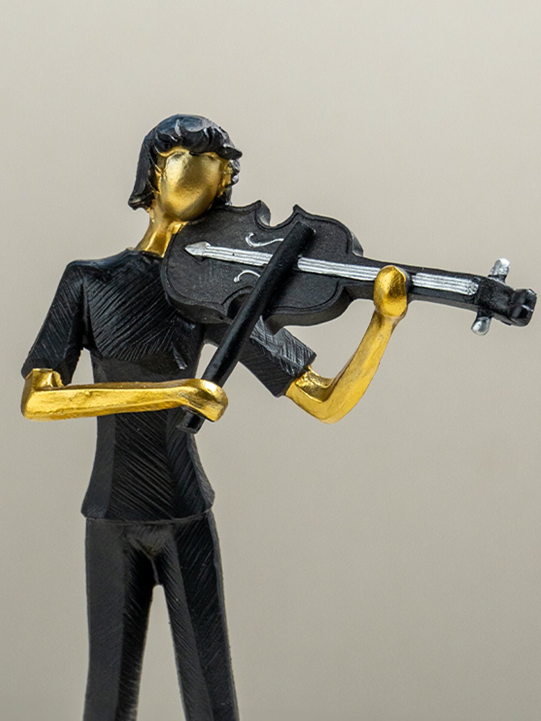 Modern Violinist Abstract Sculpture Secondary image