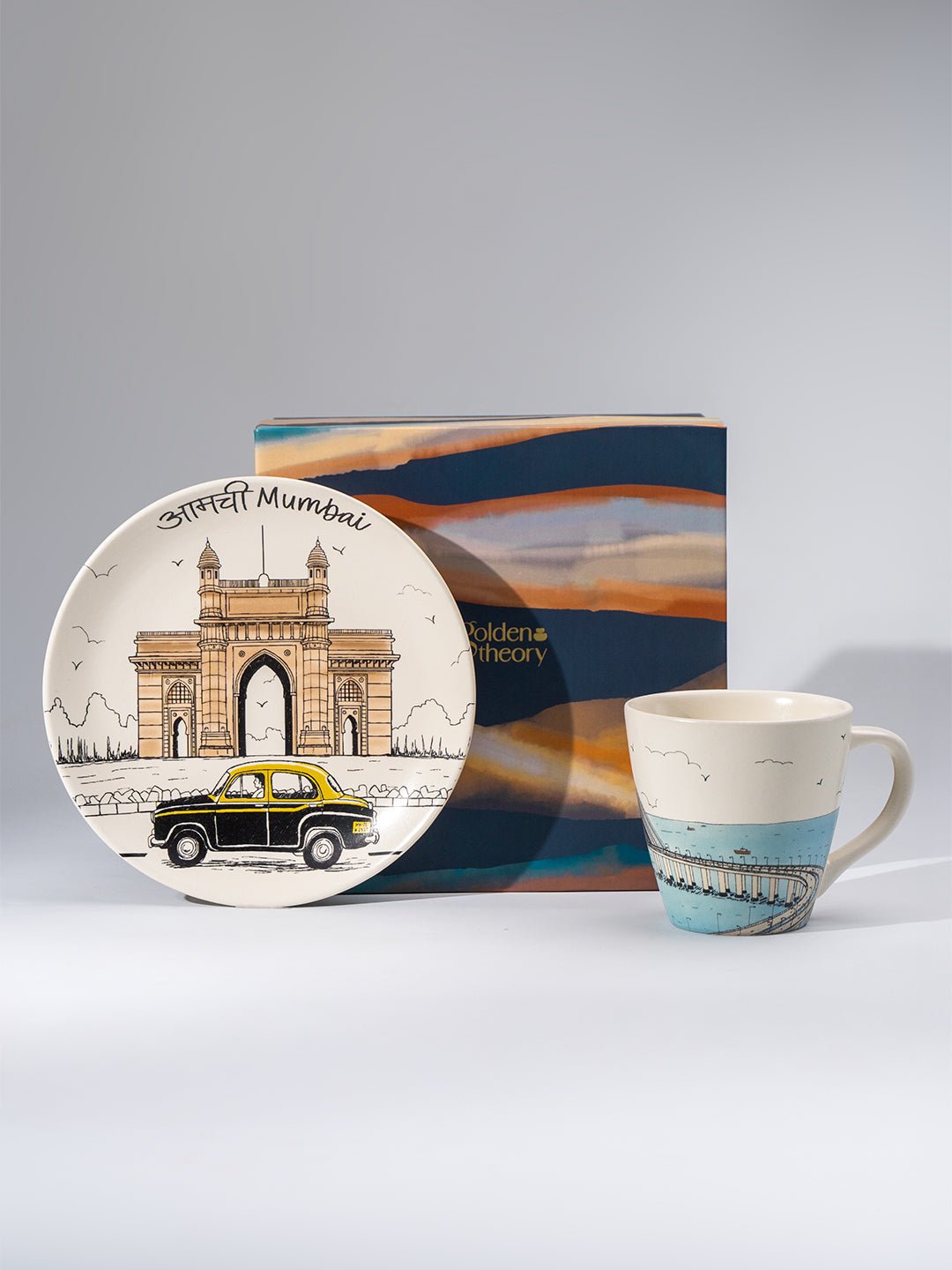 Mumbai Gift Set - Karwaan: A Journey Through India - The Golden Theory Main image
