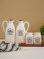 Oil and Vinegar Cruet Dressing Set of 4 - The Golden Theory