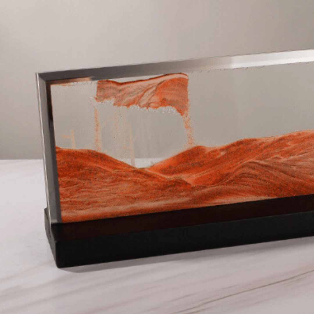 Orange Glow Sandscape - The Golden Theory