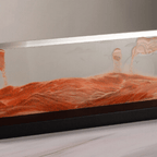 Orange Glow Sandscape - The Golden Theory