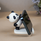 Panda-Shaped Phone Holder in Black and White - The Golden Theory