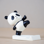 Panda-Shaped Phone Holder in Black and White - The Golden Theory