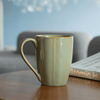 Pastel Green Ceramic Coffee Mug - The Golden Theory