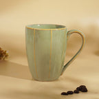 Pastel Green Ceramic Coffee Mug - The Golden Theory