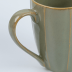 Pastel Green Ceramic Coffee Mug - The Golden Theory
