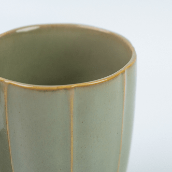 Pastel Green Ceramic Coffee Mug - The Golden Theory