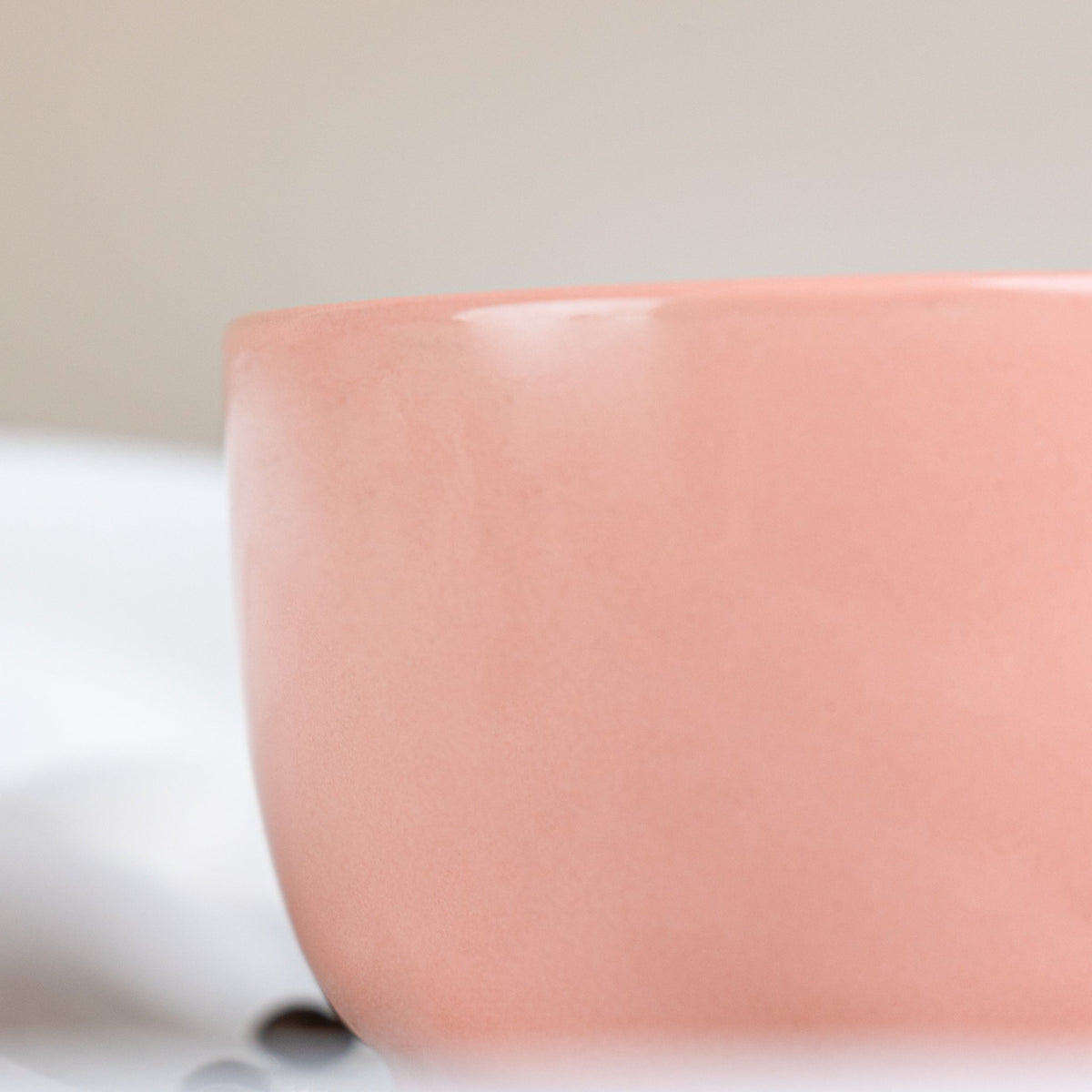 Pastel Peach Teacup - The Golden Theory