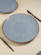 Pebble Grey Ceramic Dinner Plate - The Golden Theory