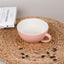 Pink Ceramic Latte Mug - The Golden Theory