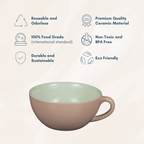 Pink Ceramic Latte Mug - The Golden Theory