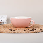 Pink Ceramic Latte Mug - The Golden Theory