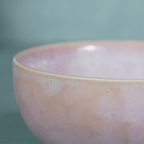 Pink Ceramic Pearl Palette Bowl | Set of 2 - The Golden Theory