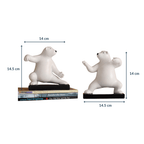 Polar Bear Figurines | Set of 2 - The Golden Theory
