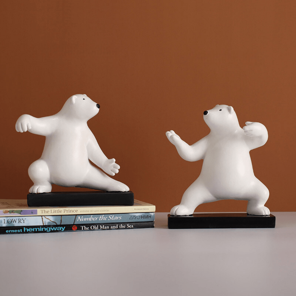 Polar Bear Figurines | Set of 2 - The Golden Theory