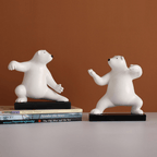 Polar Bear Figurines | Set of 2 - The Golden Theory