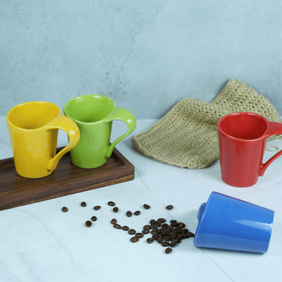 Prashn Chihn Blue Tea Mug - The Golden Theory