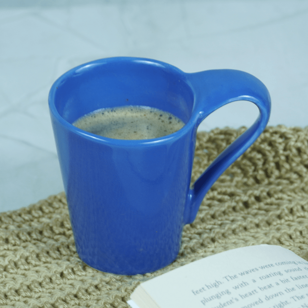 Prashn Chihn Blue Tea Mug - The Golden Theory
