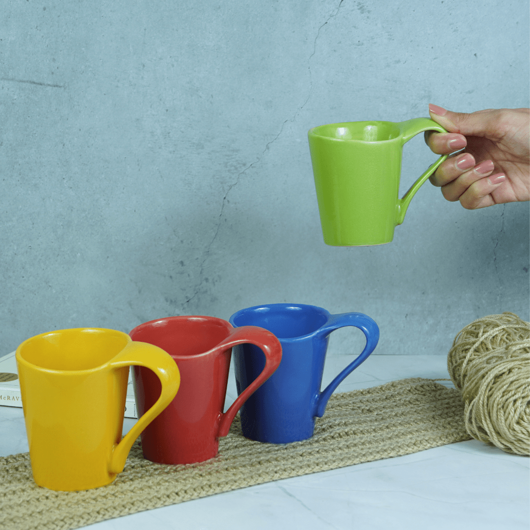 Prashn Chihn Blue Tea Mug - The Golden Theory