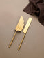 Premium Gold Dessert Server Set of 2 - The Golden Theory