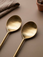 Premium Gold Serving Utensil Set of 5 - The Golden Theory