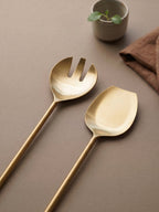 Premium Gold Serving Utensil Set of 5 - The Golden Theory