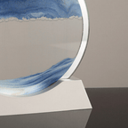 Quicksand Painting with LED base | Blue - The Golden Theory